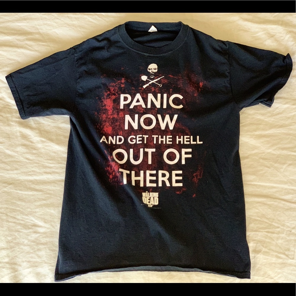 Black Tshirt from The Walking Dead